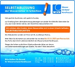 Ablesung Wasserzähler in Schächten 2023